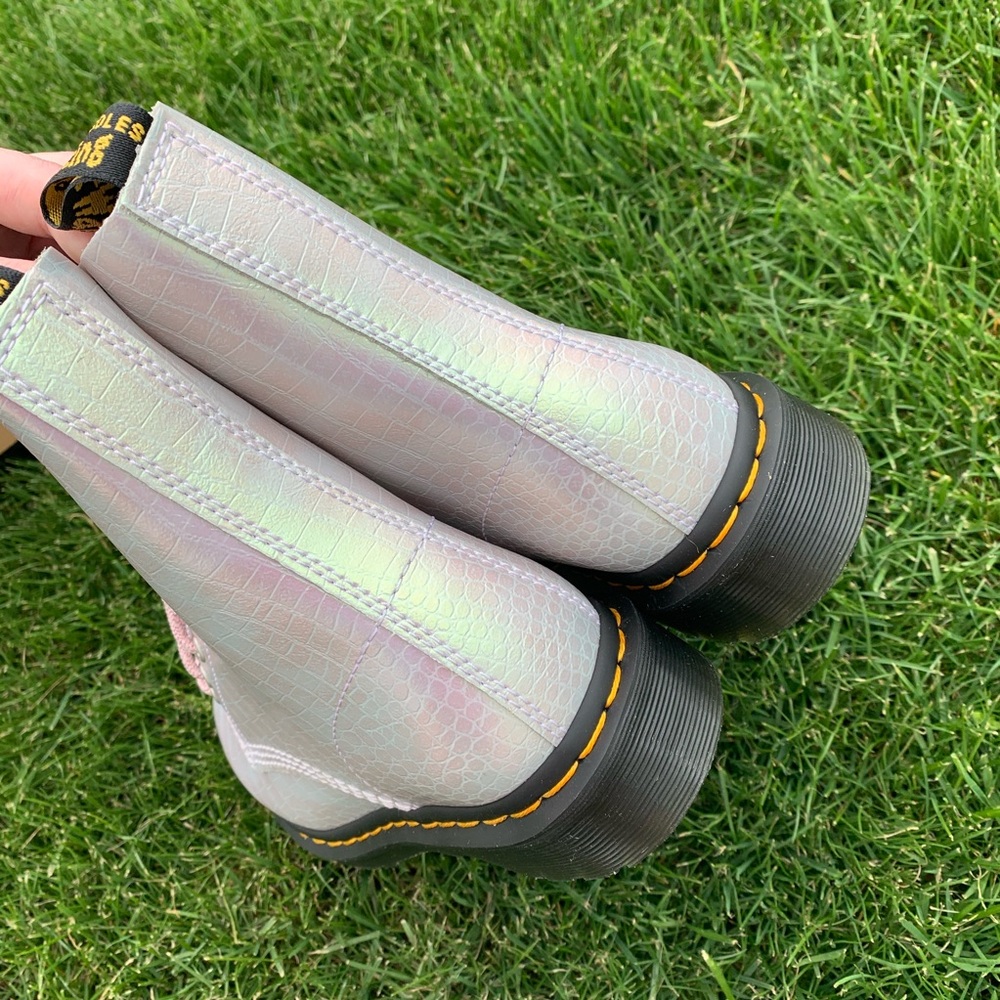 SOLD NWT Dr. Martens 1460 Iridescent Croc Boot - Picture 6 of 8